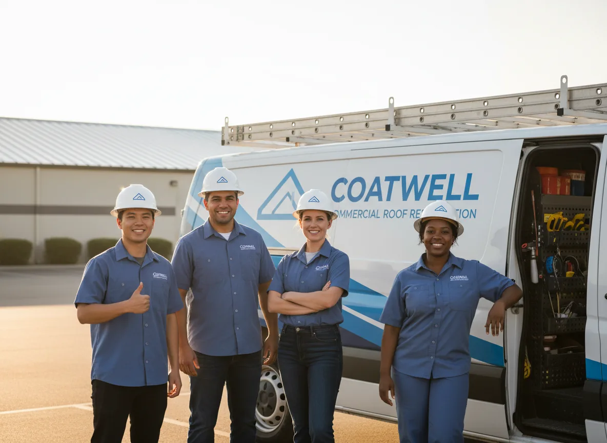 Commercial roof coating company in Schnecksville, PA